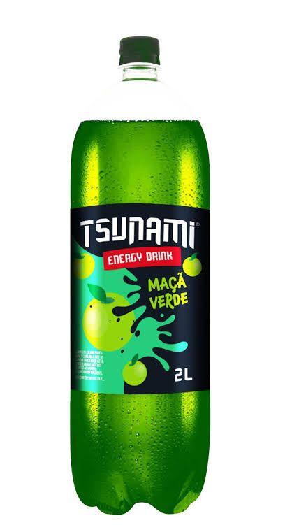 Energético Tsunami Maçã Verde 2litros