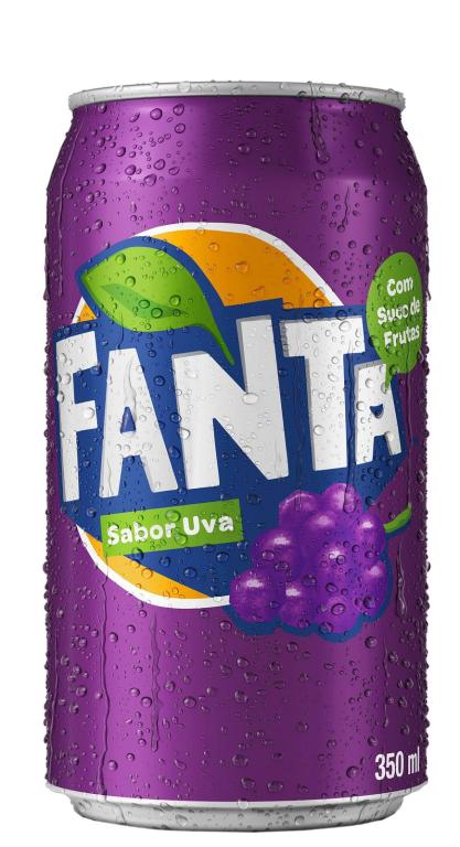 Refrigerante Fanta uva 350ml