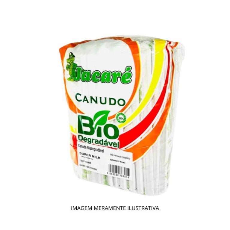 Canudo Jacaré Refrigerante