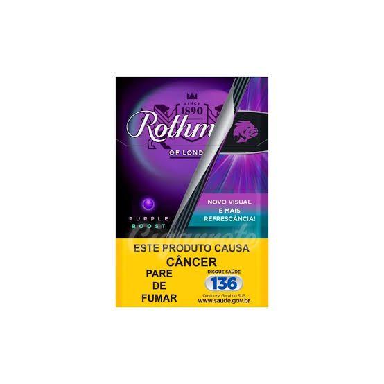 Cigarro Rothmans click purple Manta/Frutas vermelhas