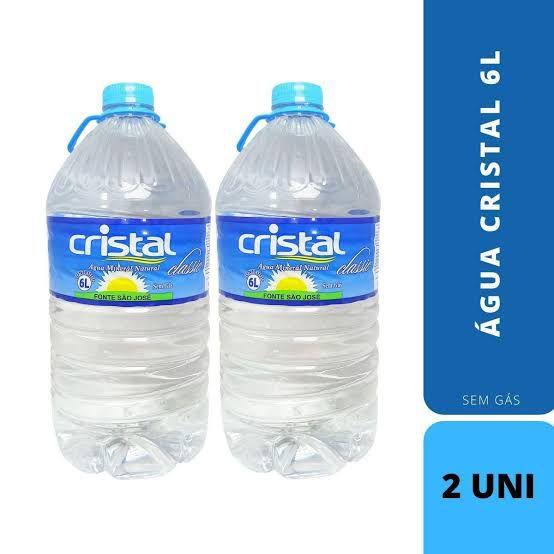 Água Cristal 6L