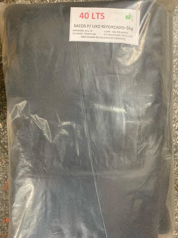 Saco de lixo 40L REFORÇADO