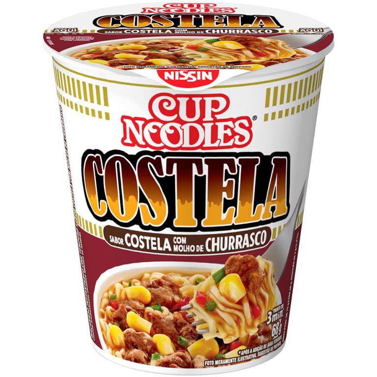 Cup noodles Costela c/molho Churrasco