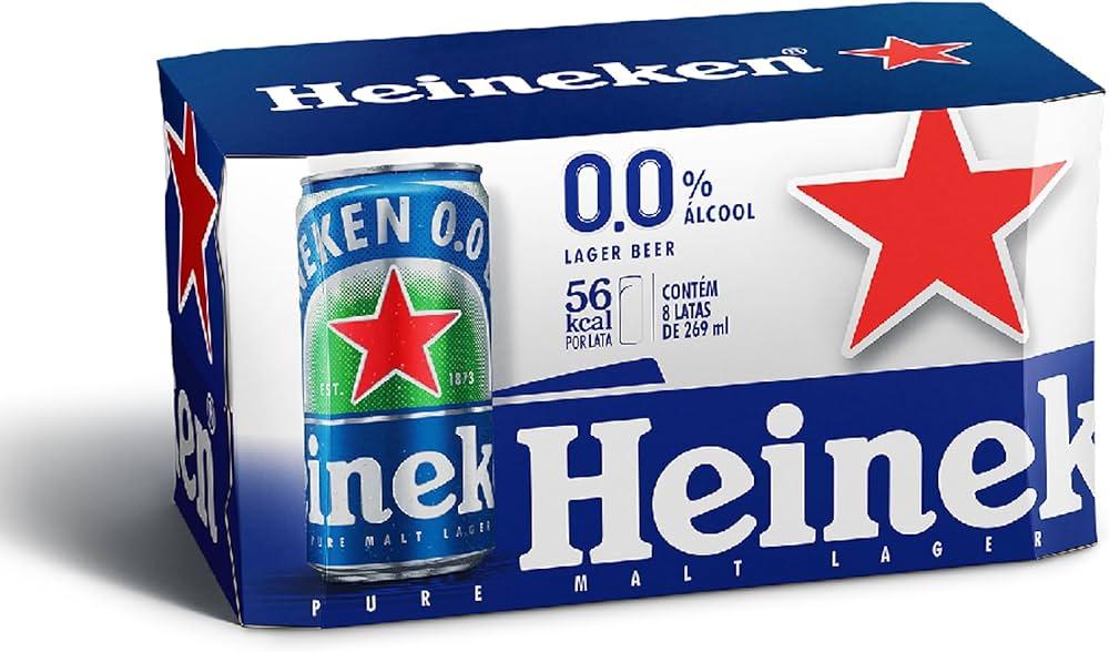 Cerveja Heineken 269ML zero