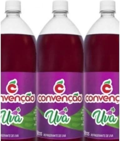 Refrigerante Convenção uva 2L