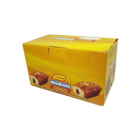 Bolinho Baunilha C/Morango 60g