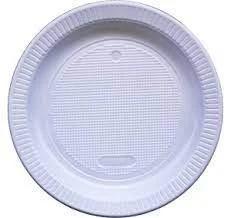 Prato plástico Raso C/100 15cm