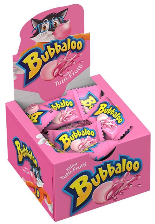 Chiclete bubbaloo tutti frutti 300g