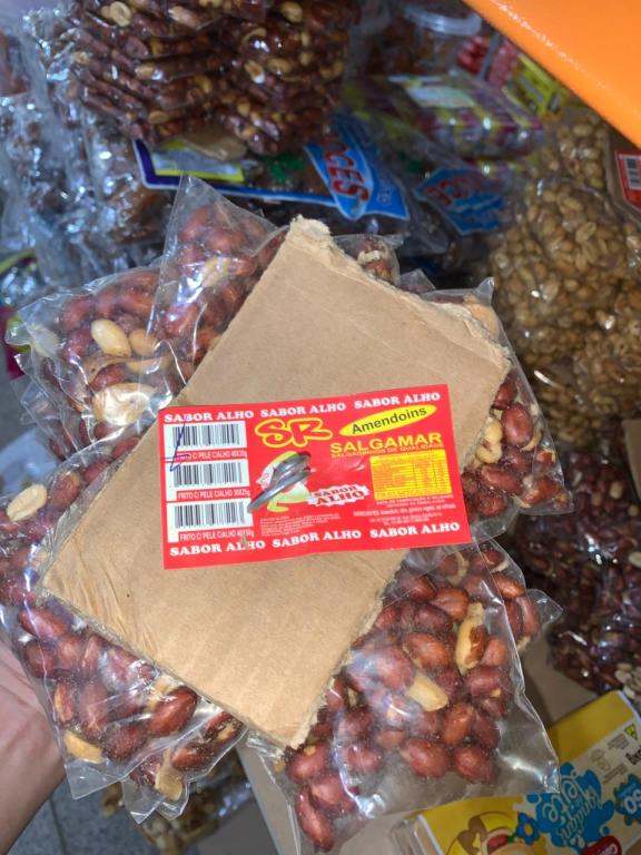 Amendoim c/casca 40 und c/alho