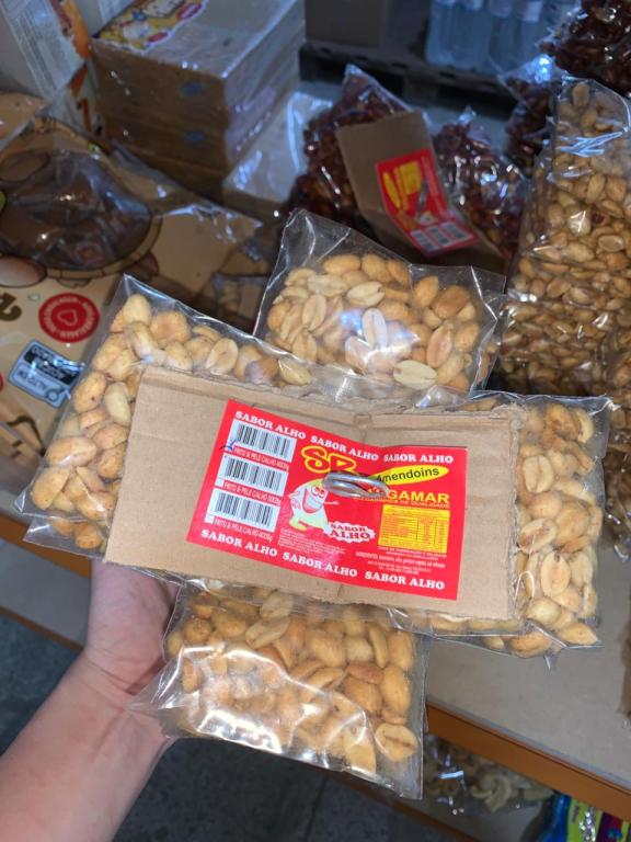 Amendoim s/casca 40 und c/alho