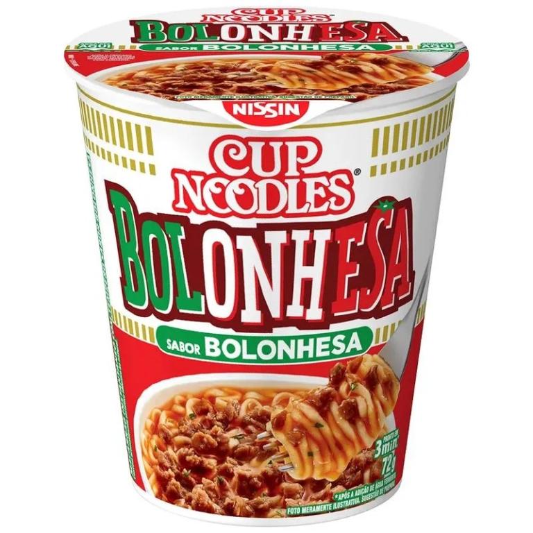 Cup Noodles Bolonhesa