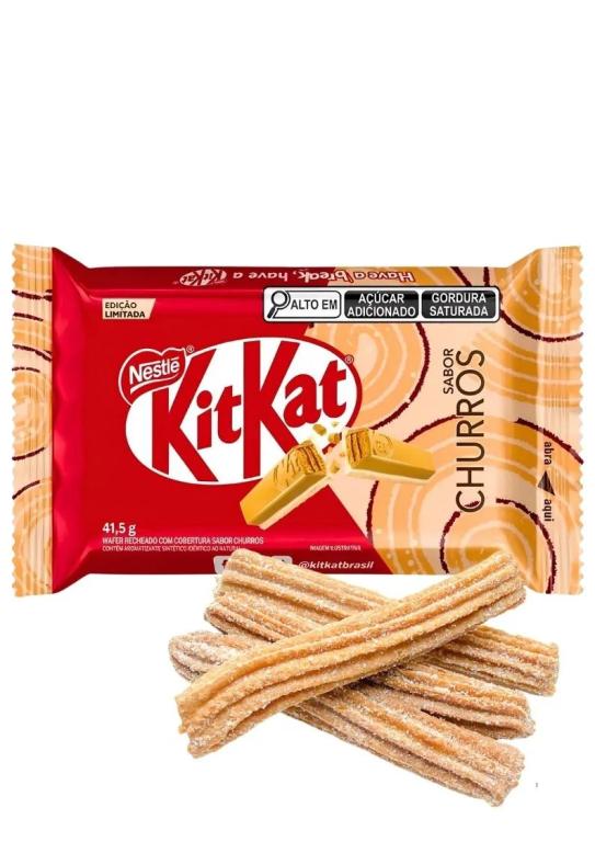 Chocolate Kit Kat Churros 41g