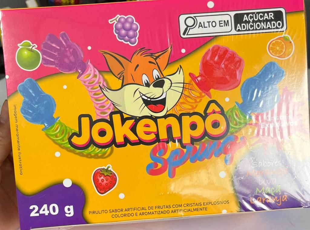 Pirulito Frutas C/Cristais Explosivos 240g