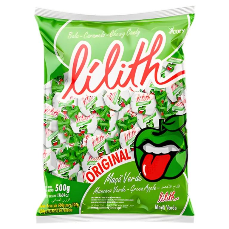Bala Maça Verde 500g