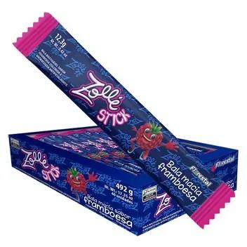Bala Zollé Stick Framboesa 12g