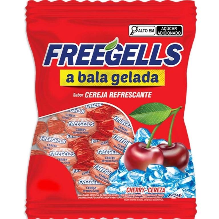 Bala freegells Cereja 584g