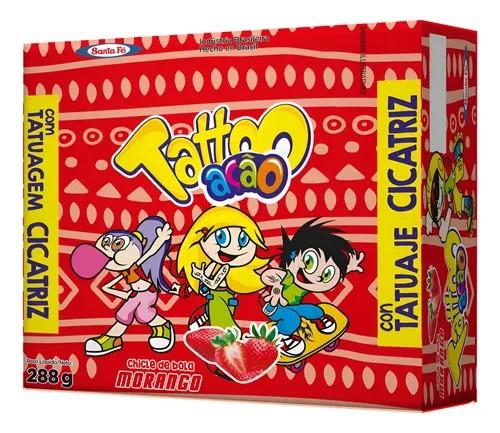Chiclete Morango Santa Fe