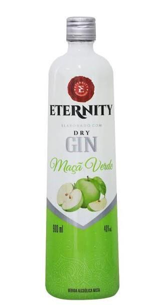 Cachaça Gin Eternity Maça Verde 900ml