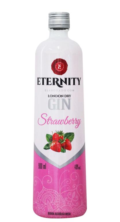 Cachaça Gin Eternity Strawberry 900ml