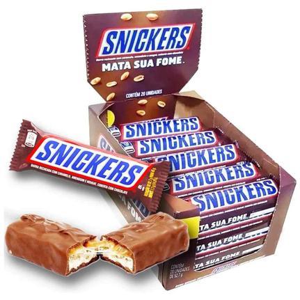 CHOCOLATE SNICKERS 45G. CX-20UN.