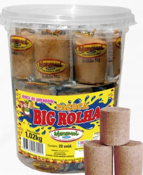 POTE PAÇOCA ROLHÃO PT-20UN.