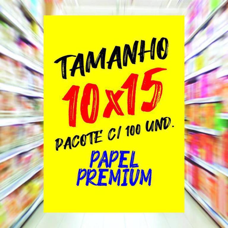CARTAZ MOD 27 ***AMARELO LISO*** C/ 100 UND.