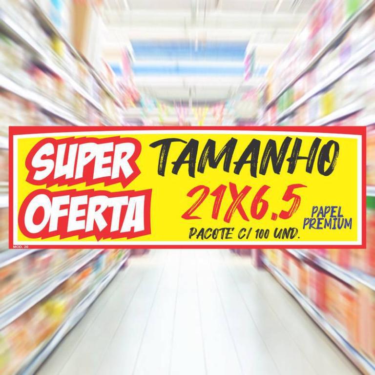 CARTAZ MOD 20 ***SUPER OFERTA*** C/100 UND.