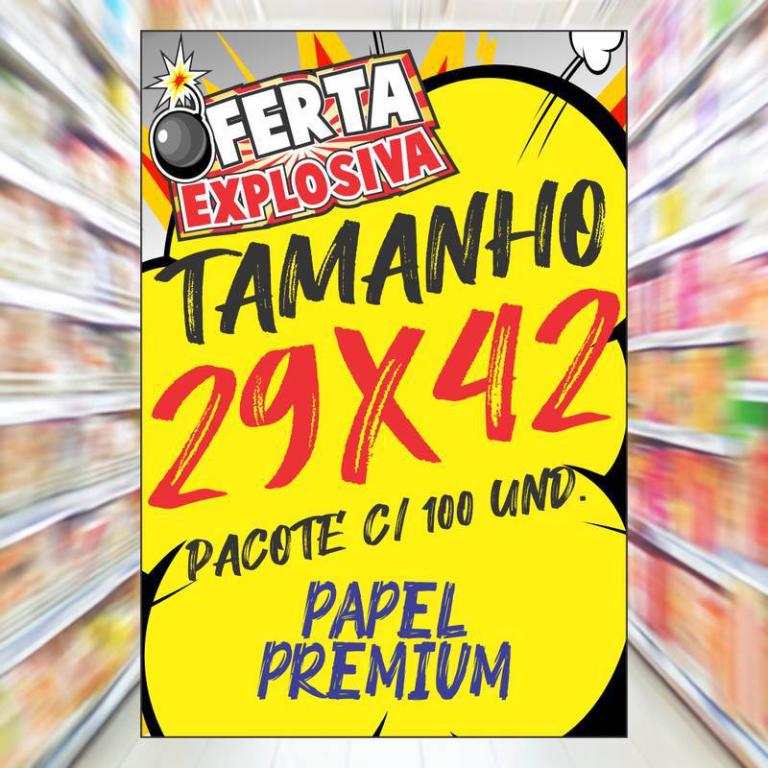 CARTAZ MOD 309 ***OFERTA EXPLOSIVA*** C/ 100 UND.