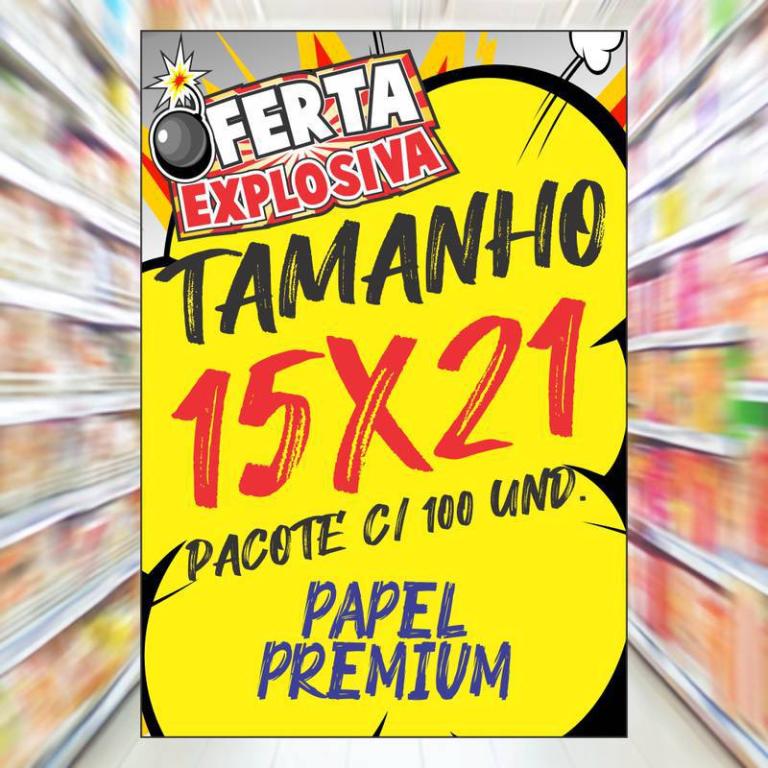 CARTAZ MOD 328 ***OFERTA EXPLOSIVA*** C/ 100UND.