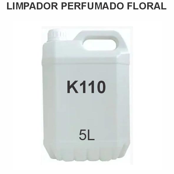 LIMPADOR PERFUMADO FLORAL K110 - 5 LITROS