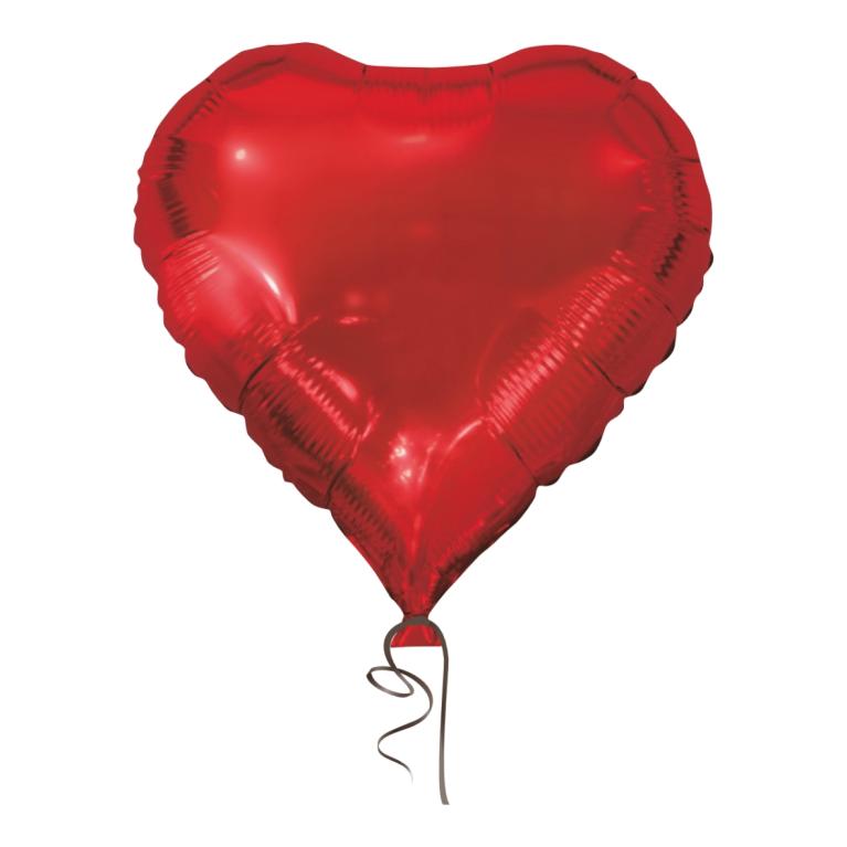 BALAO *CORACAO* *VERMELHO* 18'' UND. PCT C/ 05 UND.