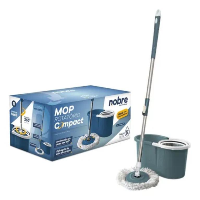 COJUNTO MOP ROTATORIO 9 LITROS NOBRE CX C/ 01 UND.