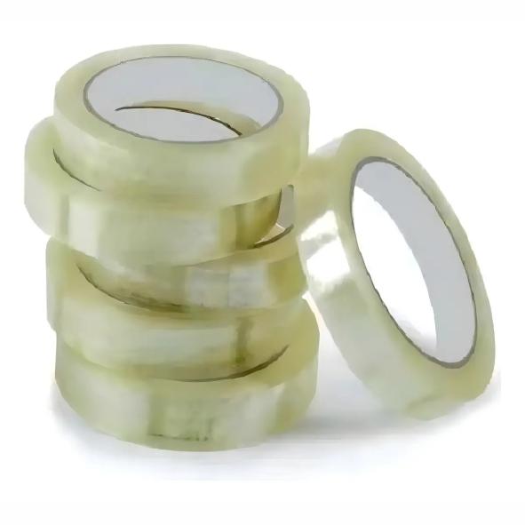 FITA ADESIVA ACRILICA ***TRANSPARENTE*** 24mmX100m ROLO - FARD C/ 12UND - MXE