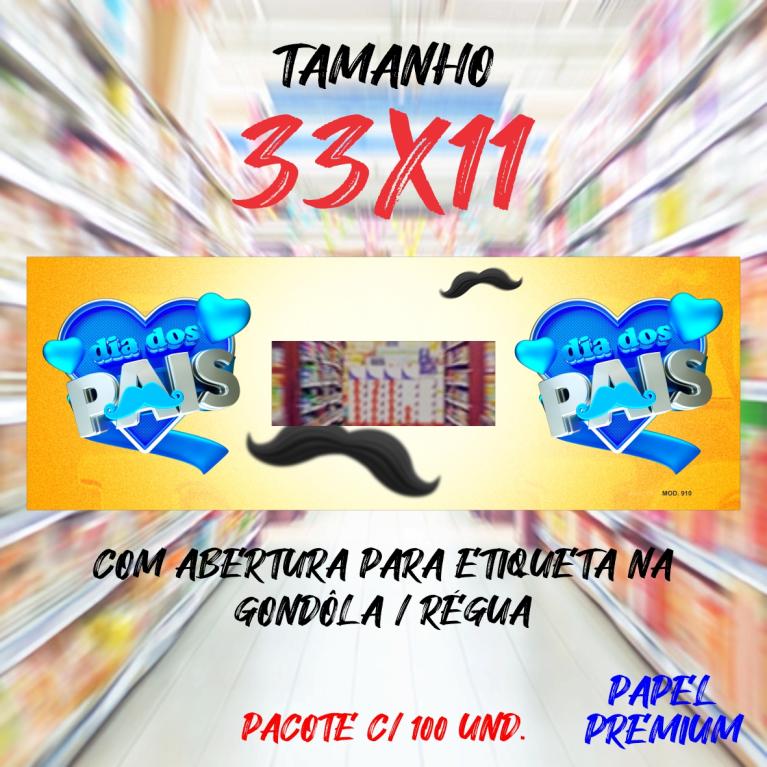 CARTAZ MOD 910 ***DIA DOS PAIS*** C/ 50 UND.