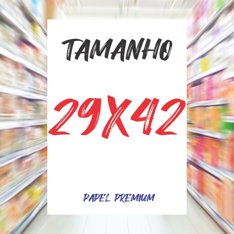 CARTAZ BRANCO MOD 509 ***BRANCO LISO*** C/ 100 UND.