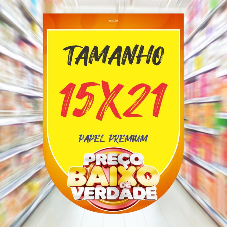 CARTAZ MOD 428 ***PRECO BAIXO DE VERDADE*** C/ 100 UND.