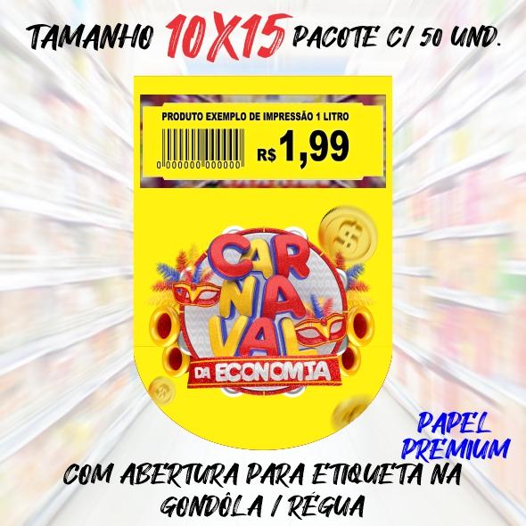 CARTAZ MOD 410 ***CARNAVAL DA ECONOMIA*** C/ 50 UND.
