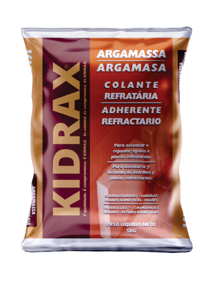 ARGAMASSA REFRATÁRIA 5KG