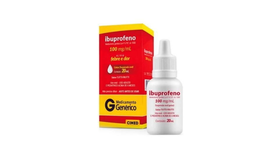 IBUPROFENO 100 MG/ML 20ML CIMED