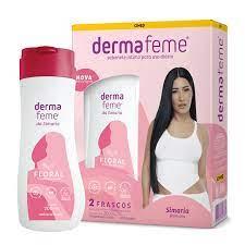 KIT DERMAFEME FLORAL FR 2X 200ML SIMARIA