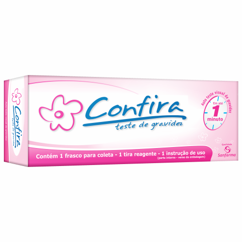 COMBO TESTE DE GRAVIDEZ CONFIRA C/36 SANFARMA