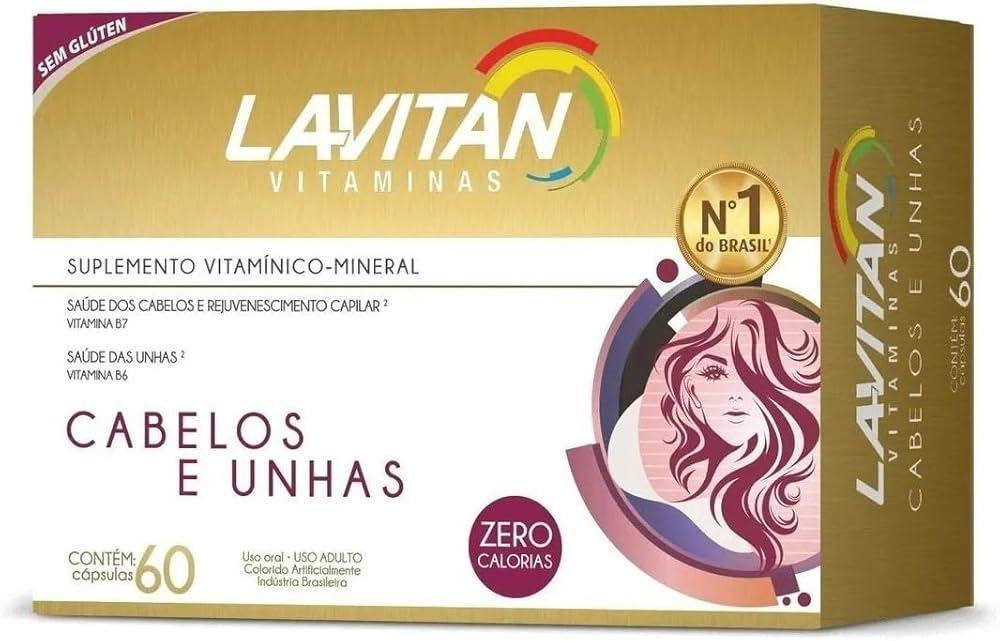 LAVITAN VIT CABELOS E UNHAS 60 CAP