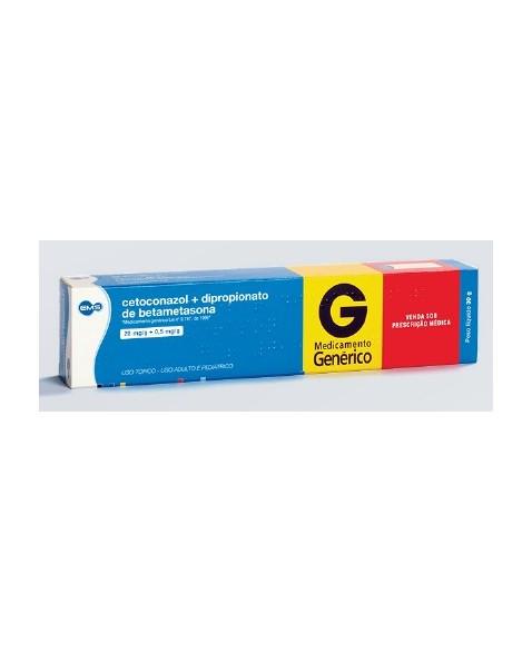 CETOCONAZOL +DIP. BETA G. POM 30 G EMS