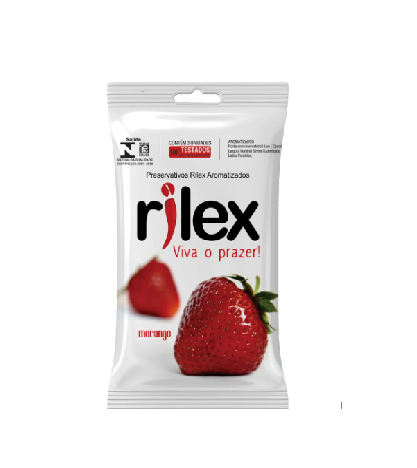 PRESERVATIVO RILEX MORANGO C/3 UN