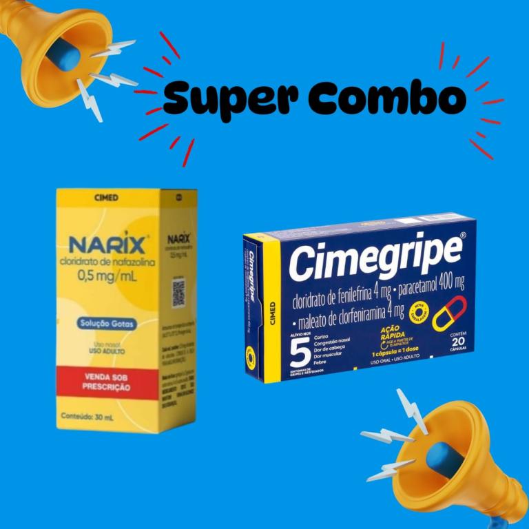 CIMEGRIPE 20CPR + NARIX ADULTO