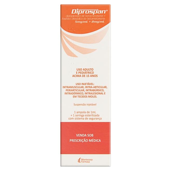 DIPROSPAN 5+2MG/ML INJ AMP 1ML IM + SER DOS HYPERA