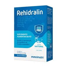 REHIDRALIN 28G 4ENV NATURAL SAIS REIDRATAÇÃO ORAL MAXINUTRI