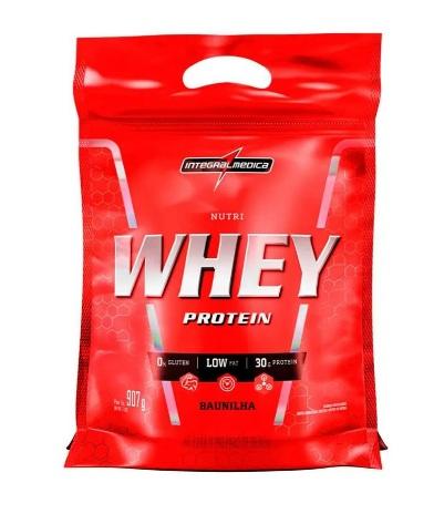 NUTRI WHEY BAUNILHA 900G POU INTEGRALMEDICA