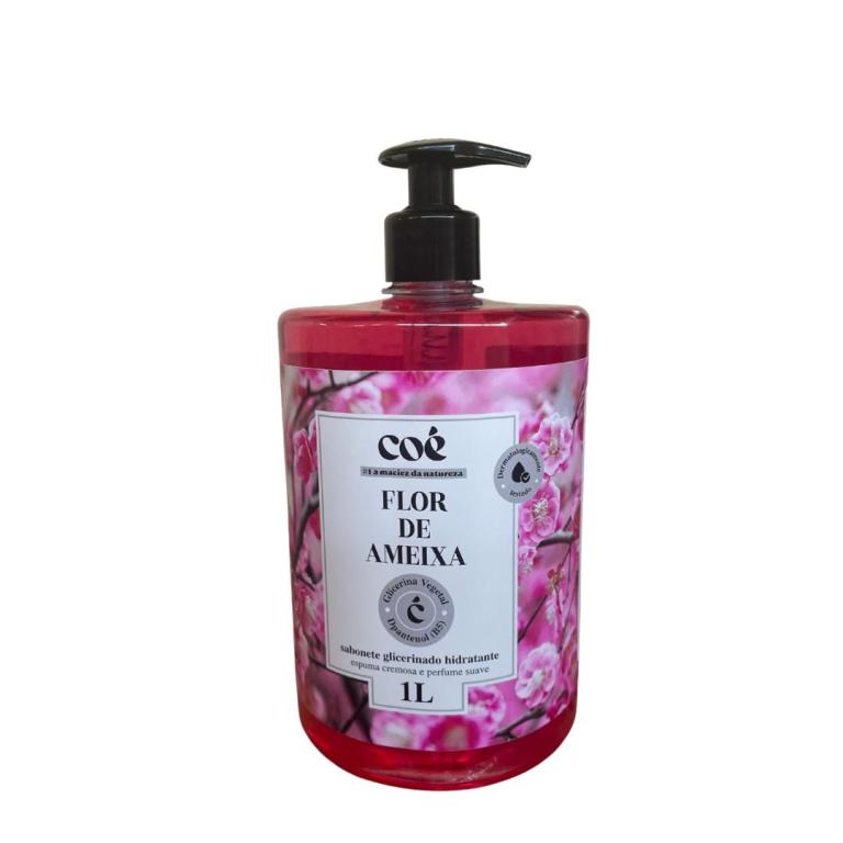 SABONETE LIQUIDO FLOR DE AMEIXA HIDRATANTE COE 1L PUMP