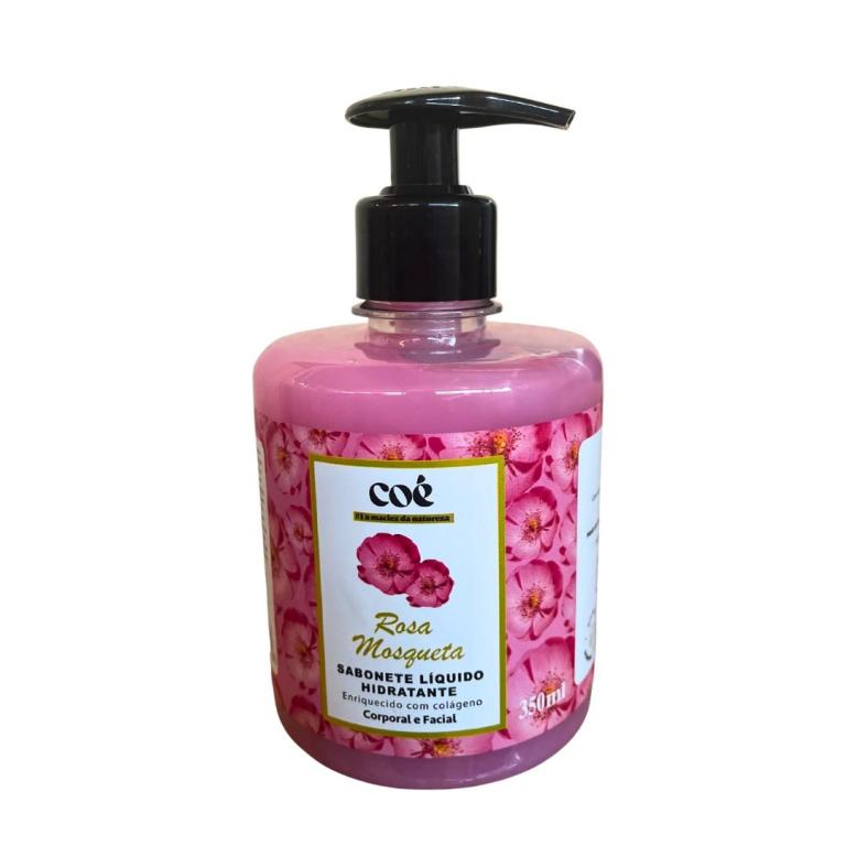 SABONETE LIQUIDO ROSA MOSQUETA HIDRATANTE PELE JOVEM 350ml